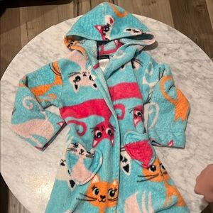 Cuddl Duds Kids Pajama Robe - Blue, Pink, Orange